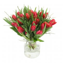 I love you tulips