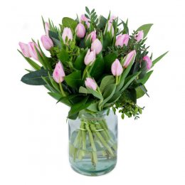 Tulpen boeket roze